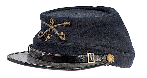 Object: Forage cap (Buffalo Soldier forage cap)