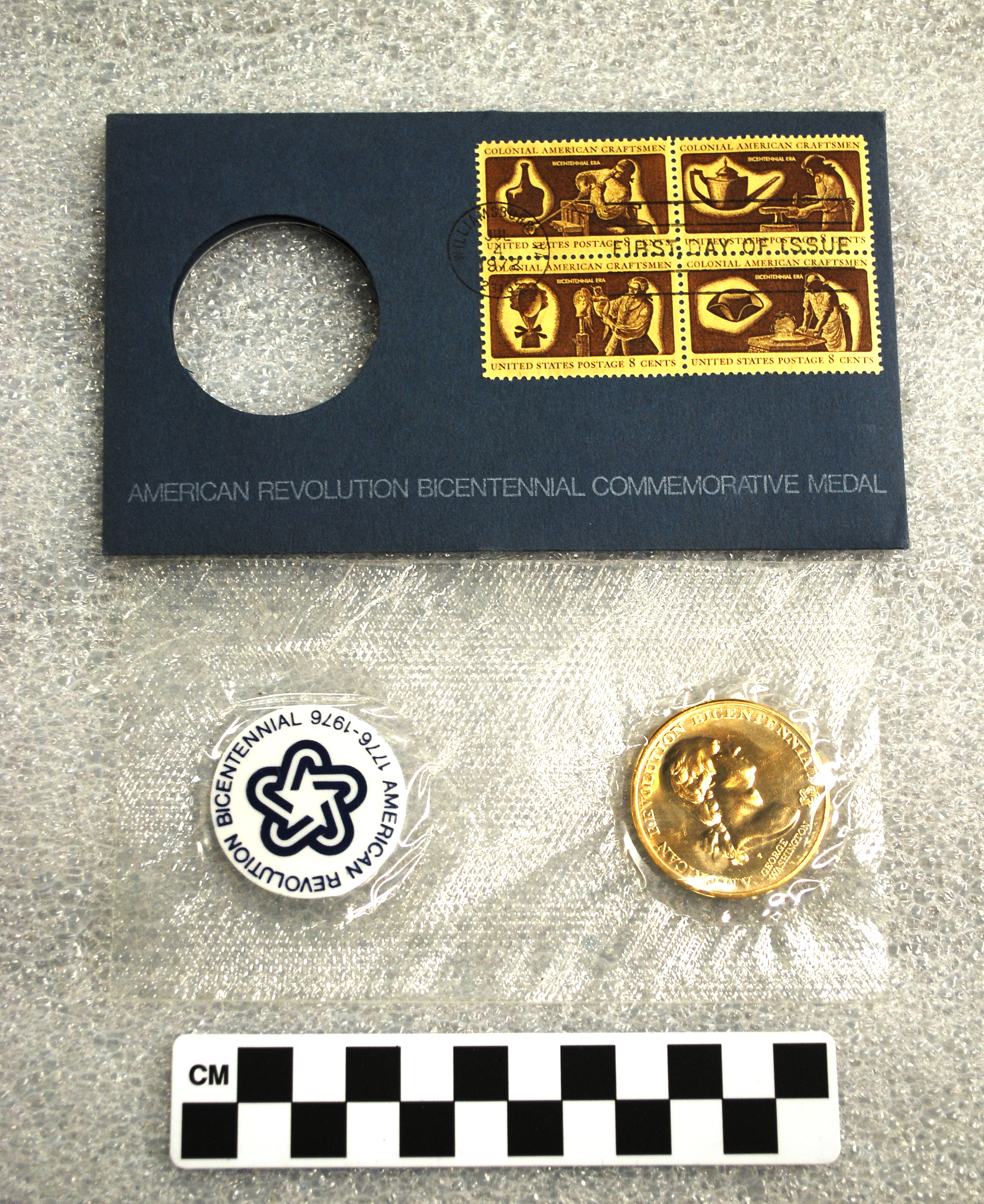 Object: Medallion (Bicentennial of the American Revolutionary War – Commemorative Medallion (George Washington))