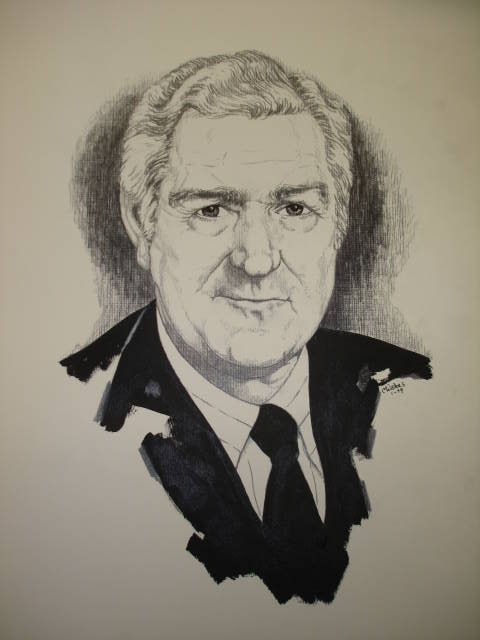 Object: Drawing (Untitled Drawing of John Connally)