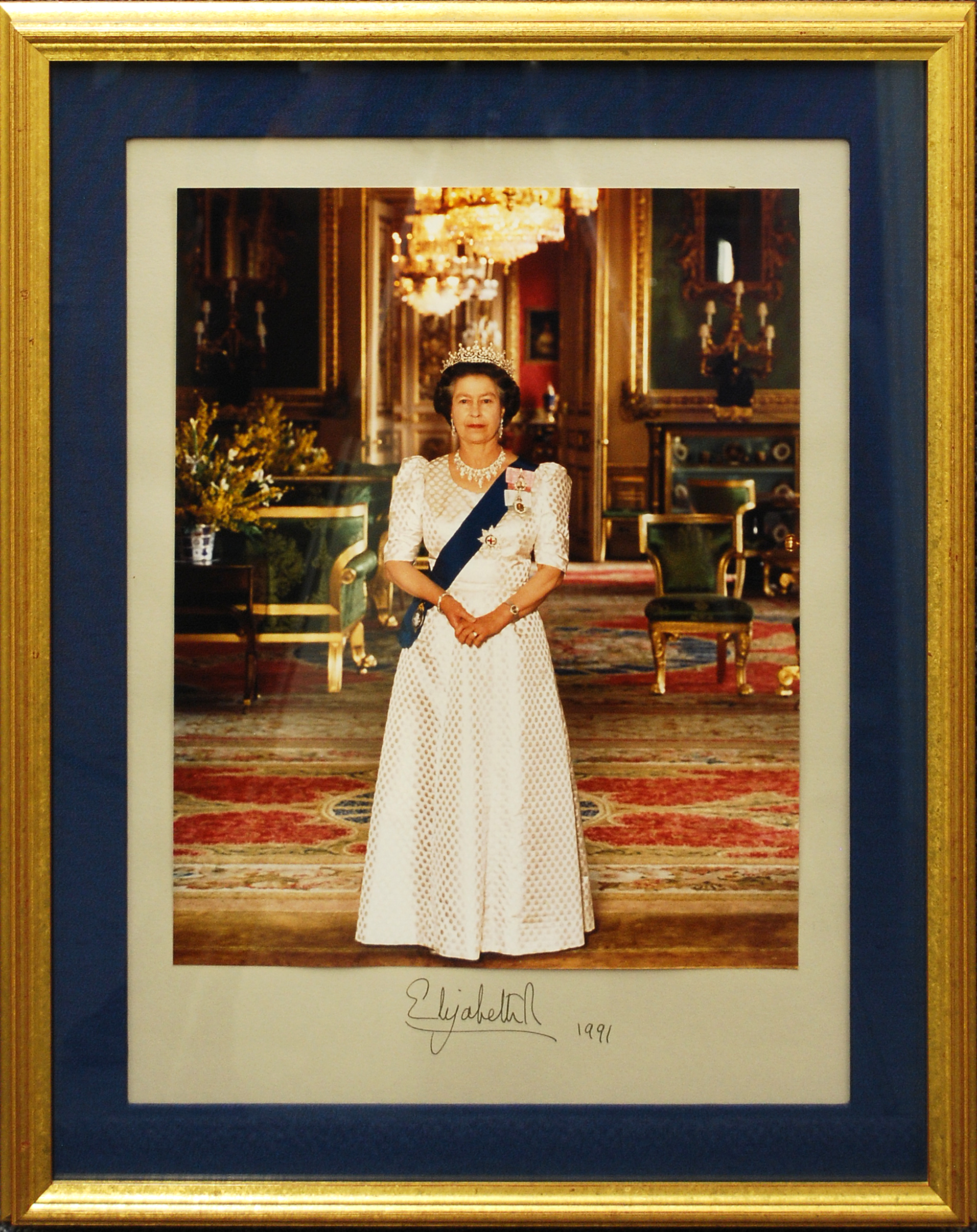 Object: Photos & letter (Queen Elizabeth II)