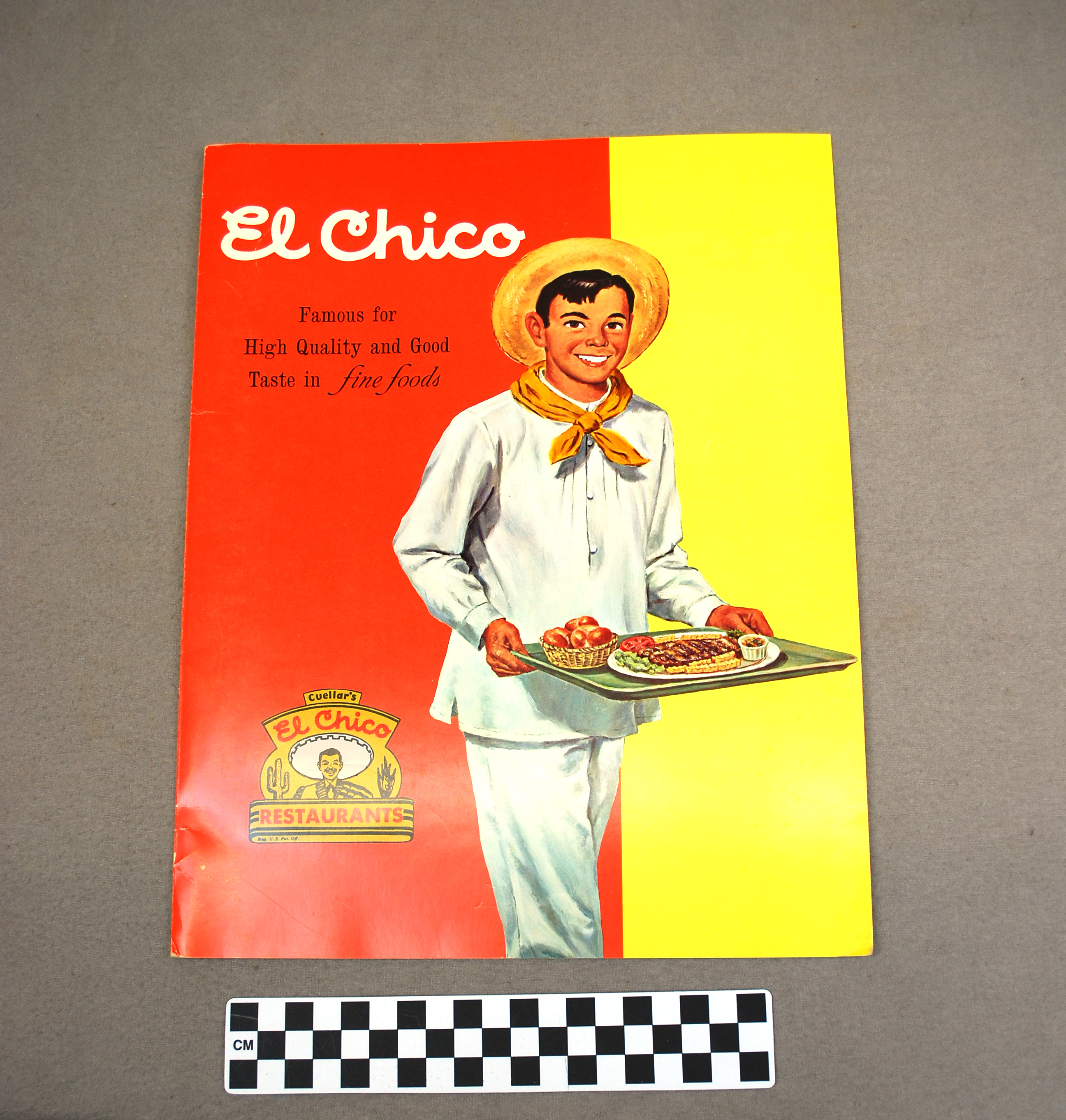 Object: Menu (El Chico Restaurant Menu)