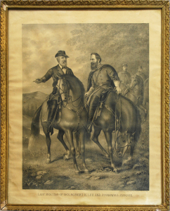Object: Print (Last Meeting of Gen. Robert E. Lee and Stonewall Jackson)