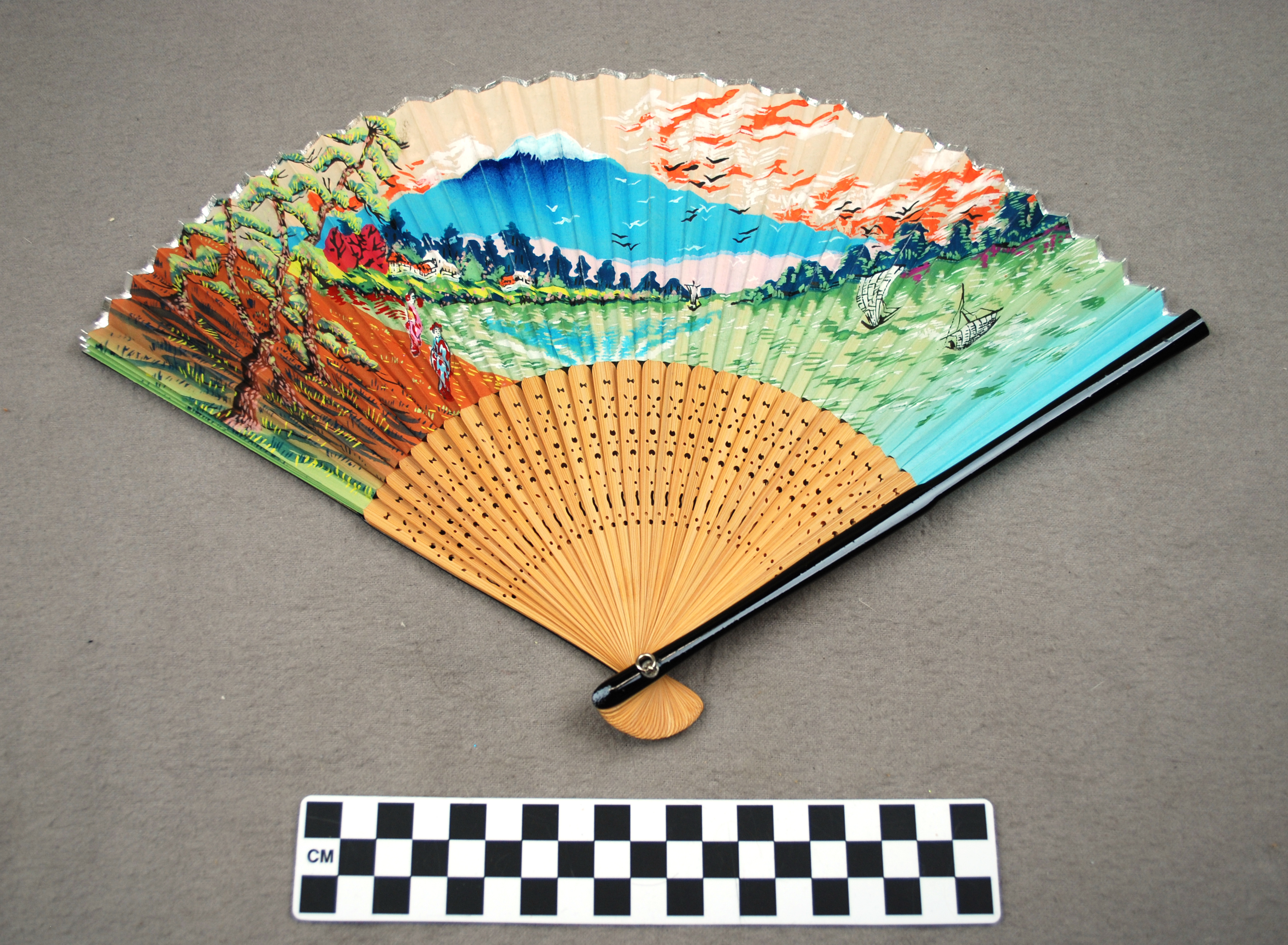Object: Fan (Japanese folding fan)