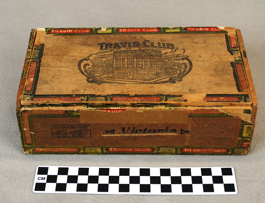 Travis Club Cigar Box