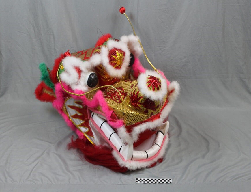 Chinese Dragon Head Stage Puppet