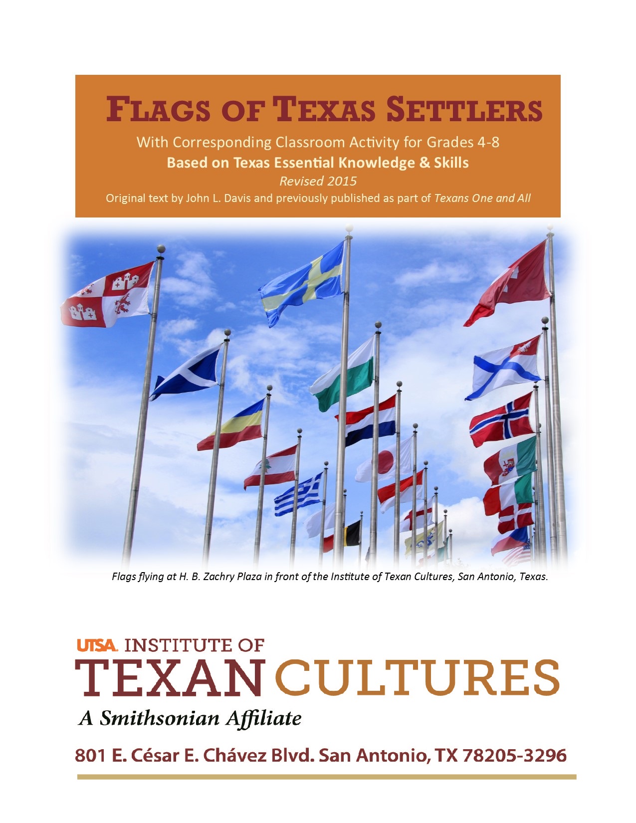 Flags of Texas Settlers